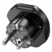 Мережевий адаптер HOCO AC6 Unimpeded universal conversion plug Black Мережевий адаптер HOCO AC6 Unimpeded universal conversion plug Black