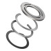 Підставка для мобільного  Baseus Halo Series Foldable Metal Ring Stand（Single-ring）Silver
