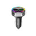 АЗП з FM-модулятором REMAX 48W RGB  frequency modulated call fast charging car charger  CC02 Tarnish