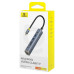 USB-хаб Baseus UltraJoy Series 7-Port HUB AIR Space Grey (Type-C to HDMI4K@60Hz*1+USB3.0*2+PD*1+SD/TF3.0*1+3.5mm*1) USB-хаб Baseus UltraJoy Series 7-Port HUB AIR Space Grey (Type-C to HDMI4K@60Hz*1+USB3.0*2+PD*1+SD/TF3.0*1+3.5mm*1)