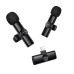 Бездротова мікрофонна система BOROFONE BFK16A Winner dual-mic (Lightning) Black