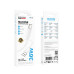 Кабель BOROFONE BX123 Leya silicone charging data cable Type-C White Кабель BOROFONE BX123 Leya silicone charging data cable Type-C White