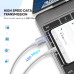 Кабель UGREEN US288 USB-A 2.0 to USB-C Cable Nickel Plating Aluminum Braid 1m (White) Кабель UGREEN US288 USB-A 2.0 to USB-C Cable Nickel Plating Aluminum Braid 1m (White)