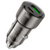 Автомобільний зарядний пристрій HOCO Z52 Spacious PD38W (1C1A) car charger Transparent Black Автомобільний зарядний пристрій HOCO Z52 Spacious PD38W (1C1A) car charger Transparent Black