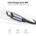 Кабель UGREEN US290 USB 2.0 A to Micro USB Cable Nickel Plating Aluminum Braid 2m (Black) (UGR-60148)