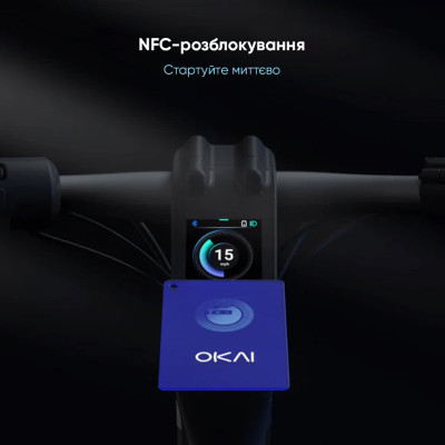 Електросамокат OKAI ES800 Panther Off-Road Black 12 Електросамокат OKAI ES800 Panther Off-Road Black 12