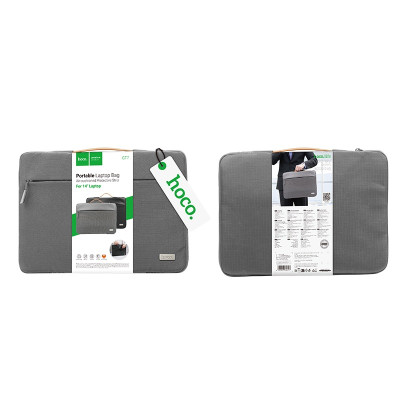 Сумка HOCO GT7 Extraordinary series laptop bag (14 inches) Space Gray