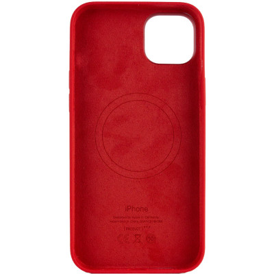 Чохол для смартфона Silicone Full Case AAA MagSafe IC for iPhone 14 Pro Red Чохол для смартфона Silicone Full Case AAA MagSafe IC for iPhone 14 Pro Red