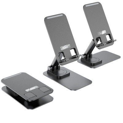 Тримач для телефона HOCO PH50 Ivey folding rotatable desktop holder Black Тримач для телефона HOCO PH50 Ivey folding rotatable desktop holder Black