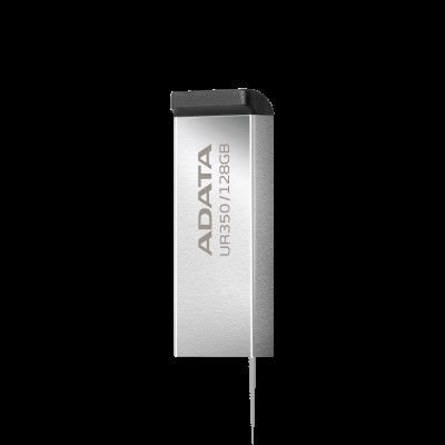 Флеш-накопичувач ADATA USB 3.2 UR 350 128Gb Silver/Black