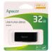 Флеш-накопичувач Apacer USB 3.2 Gen 1 AH350 32Gb Black