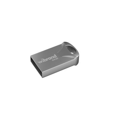 Флеш-накопичувач Wibrand USB 2.0 Hawk 64Gb Silver Флеш-накопичувач Wibrand USB 2.0 Hawk 64Gb Silver
