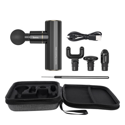 Перкусійний масажер HOCO HP50 electric mini silent massager Black