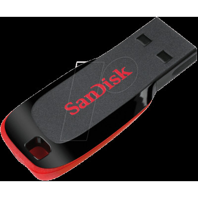 Флеш-накопичувач SanDisk USB 2.0 Cruzer Blade 32Gb Black/Red