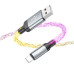 Кабель HOCO U112 Shine charging data cable for iP Gray Кабель HOCO U112 Shine charging data cable for iP Gray