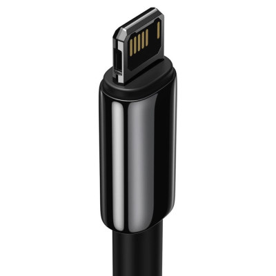 Кабель Baseus Tungsten Gold Fast Charging Data Cable USB to iP 2.4A 2m Black Кабель Baseus Tungsten Gold Fast Charging Data Cable USB to iP 2.4A 2m Black