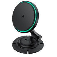 Автотримач для телефона з БЗП ACEFAST D65 magnetic folding wireless charging car holder Black Автотримач для телефона з БЗП ACEFAST D65 magnetic folding wireless charging car holder Black