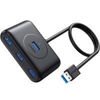 USB-хаб UGREEN CR113 USB 3.0 Hub 1m (Black) (UGR-20291) USB-хаб UGREEN CR113 USB 3.0 Hub 1m (Black) (UGR-20291)