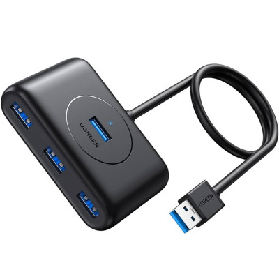 USB-хаб UGREEN CR113 USB 3.0 Hub 1m (Black) (UGR-20291) USB-хаб UGREEN CR113 USB 3.0 Hub 1m (Black) (UGR-20291)