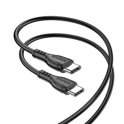 Кабель BOROFONE BX51 Triumph 60W charging data cable Type-C to Type-C Black Кабель BOROFONE BX51 Triumph 60W charging data cable Type-C to Type-C Black