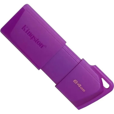 Флеш-накопичувач Kingston USB 3.2 DT Exodia M 64GB Neon Purple Флеш-накопичувач Kingston USB 3.2 DT Exodia M 64GB Neon Purple