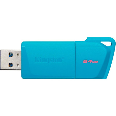 Флеш-накопичувач Kingston USB 3.2 DT Exodia M 64GB Aqua Blue Флеш-накопичувач Kingston USB 3.2 DT Exodia M 64GB Aqua Blue