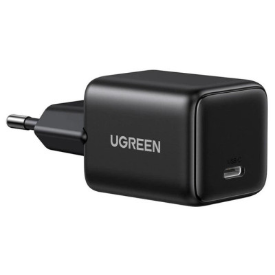 Мережевий зарядний пристрій UGREEN X513 30W USB-C GaN Fast Charger EU Black Мережевий зарядний пристрій UGREEN X513 30W USB-C GaN Fast Charger EU Black