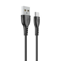 Кабель Wibrand Boa PVC charging data cable Type-C 1m Black Кабель Wibrand Boa PVC charging data cable Type-C 1m Black