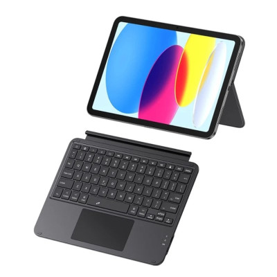 Клавіатура Baseus Brilliance Series Magnetic Keyboard Case for Pad (2019/2020/2021) 10.2″ Cluster Black (with Simple Series Type-C Cable)