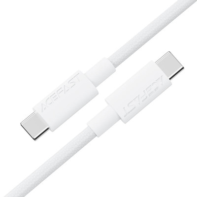 Кабель ACEFAST C18-03 USB-C to USB-C braid charging data cable White