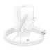 Мережевий зарядний пристрій з кабелем BOROFONE BA21A Pro Long journey single port PD20W charger set(C to iP) White Мережевий зарядний пристрій з кабелем BOROFONE BA21A Pro Long journey single port PD20W charger set(C to iP) White