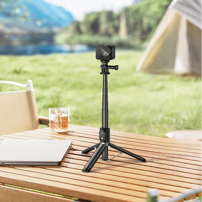 Штатив HOCO K101 Prestigio multifunctional tripod Black Штатив HOCO K101 Prestigio multifunctional tripod Black