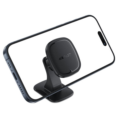 Автотримач для телефона ACEFAST D35 center console magnetic car holder Black