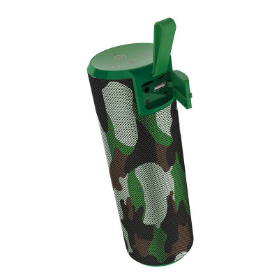 Портативна колонка HOCO BS33 Voice sports wireless speaker Camouflage Green Портативна колонка HOCO BS33 Voice sports wireless speaker Camouflage Green