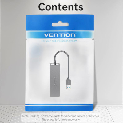 USB-хаб Vention 4-Port USB 3.0 Hub With Power Supply 0.15M Black (CHLBB) USB-хаб Vention 4-Port USB 3.0 Hub With Power Supply 0.15M Black (CHLBB)