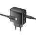 Мережевий зарядний пристрій з кабелем HOCO CS63A Bright PD65W(1A1C) charger set (C to C)(EU) Black Мережевий зарядний пристрій з кабелем HOCO CS63A Bright PD65W(1A1C) charger set (C to C)(EU) Black