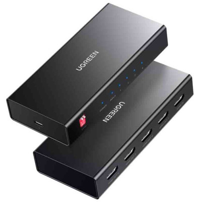 HDMI-Спліттер UGREEN CM570 2.0 1*4 Splitter HDMI-Спліттер UGREEN CM570 2.0 1*4 Splitter