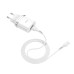 Мережевий зарядний пристрій з кабелем HOCO C12Q Smart QC3.0 charger set(Micro) 18W White Мережевий зарядний пристрій з кабелем HOCO C12Q Smart QC3.0 charger set(Micro) 18W White