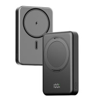 Зовнішній акумулятор WUW TUGII-Y03 15W magsafe 10000mAh Black Зовнішній акумулятор WUW TUGII-Y03 15W magsafe 10000mAh Black