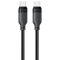 Кабель ACEFAST C16-03, Type-C to Type-C, 60W, 1.2m, TPE, TPU connectors, Black Кабель ACEFAST C16-03, Type-C to Type-C, 60W, 1.2m, TPE, TPU connectors, Black