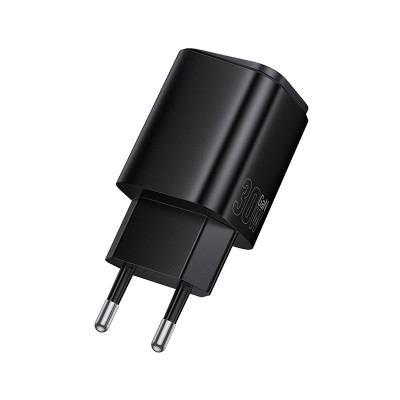 Мережевий зарядний пристрій BOROFONE BAS85A Star PD30W+QC3.0 charger (EU) Black Мережевий зарядний пристрій BOROFONE BAS85A Star PD30W+QC3.0 charger (EU) Black