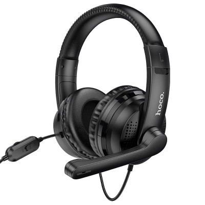 Наушники игровые HOCO W103 Magic tour gaming headphones Black Наушники игровые HOCO W103 Magic tour gaming headphones Black
