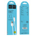 Кабель HOCO X1 USB to Type-C 3A, 1m, PVC, PVC connectors, White