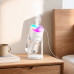 Зволожувач повітря з проекцією зоряного неба HOCO HX34  280ml Starry sky humidifier White