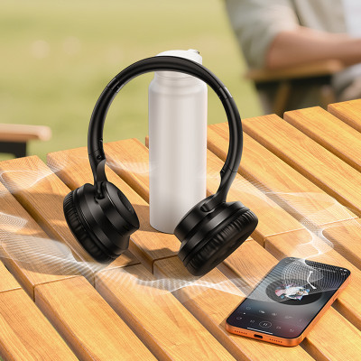 Бездротові накладні навушники HOCO W71 Cool sound BT headphones Black Бездротові накладні навушники HOCO W71 Cool sound BT headphones Black