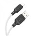 Кабель HOCO X90 Cool silicone charging data cable for iP White Кабель HOCO X90 Cool silicone charging data cable for iP White
