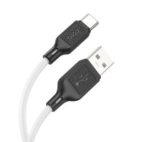 Кабель HOCO X90 Cool silicone charging data cable for Type-C White Кабель HOCO X90 Cool silicone charging data cable for Type-C White