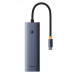 USB-хаб Baseus UltraJoy Series 7-Port HUB Docking Station Space Grey（Type-C to HDMI4K@60Hz*1+USB3.0*3+PD*1+SD/TF*1 ）