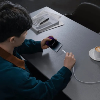 Кабель Baseus Gem Fast-Charging Data Cable USB-C to iP 20W 1m Galaxy Blue