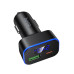 Автомобільний зарядний пристрій HOCO Z63B Barry 48W dual port PD30W+QC3.0 digital display car charger
